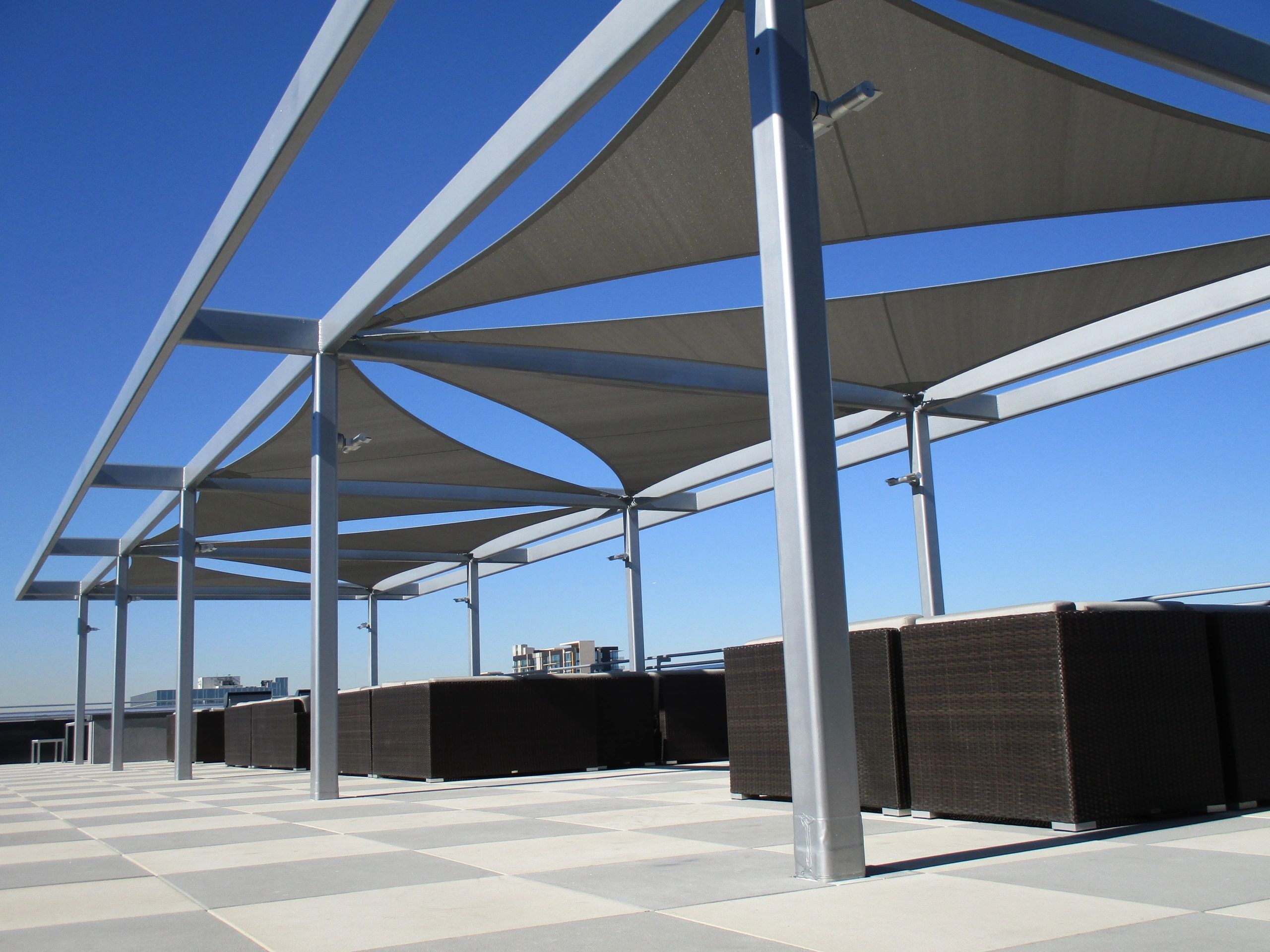 Custom Structures LLC - Shade Structures, Shade Sails